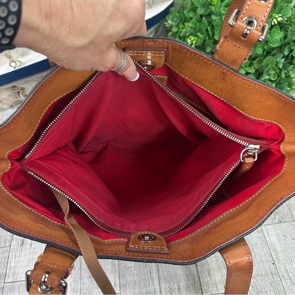 DOONEY & BOURKE - Black Pebbled Leather Hanna Bag - Picture 13 of 16